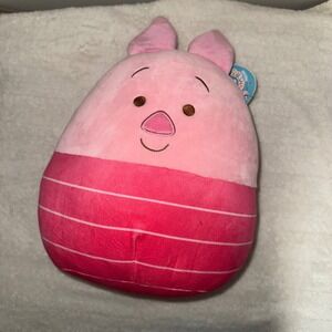 Squishmallow Piglet 10in‎ Plush Toy Disney Winnie the Pooh Stuffed Animal